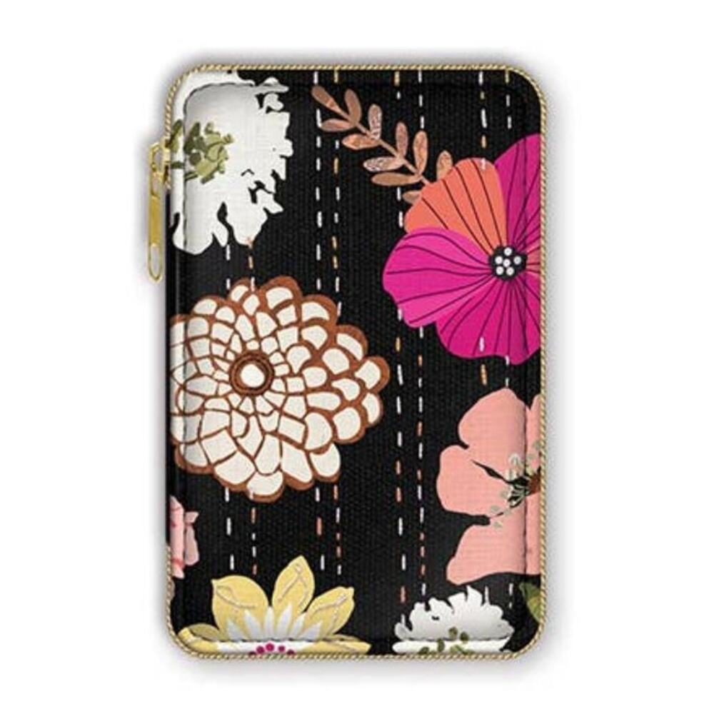 Compact Sewing Kit | Black Patchwork